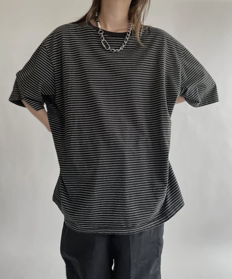 【USED】 Polo Ralph Lauren Striped T-shirt / 220618-015