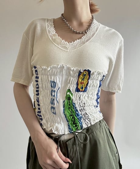 【RE;CIRCLE】 Re Eco Bag Tube Top/  250626-002