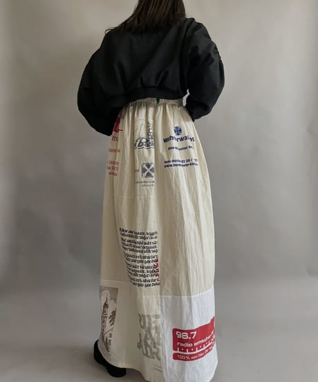 【RE;CIRCLE】 RE Nylon Drawcord Pullover Black / 230406-017