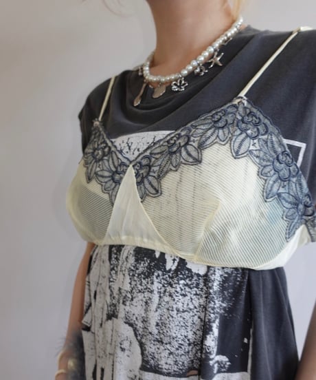 【RE;CIRCLE】CA MEETS UV RE Camisole Bra Top + Camisole Top  / 250807-013