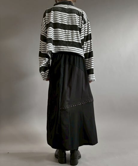 【RE;CIRCLE】 RE Suit Asymmetry Long Skirt / 260129-012