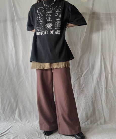 【USED】 S/S T-shirt HISTORY OF ART/210617-012