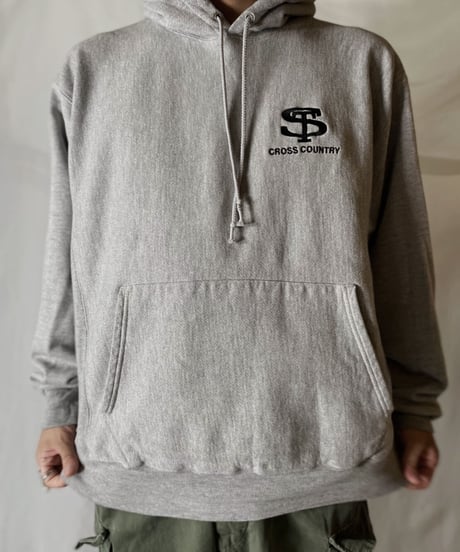 【USED】  Champion Reverse Weave Sweat CROSS COUNTRY/210902-049