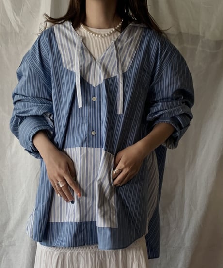 【RE;CIRCLE】  RE Mexican Parker Shirt④/210506-005
