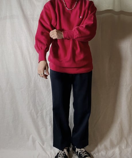 【USED】90's USA Champion Reverse Weave Sweat One Point /210210-041