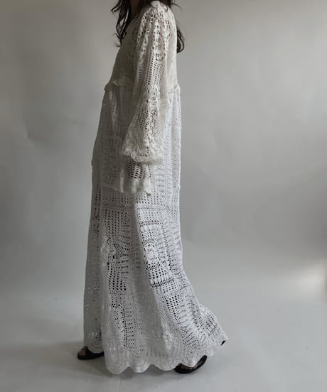 【RE;CIRCLE】 RE Crochet Lace One-piece / 220427-036