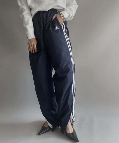 【USED 】adidas Nylon Line Pants/ 231118-015