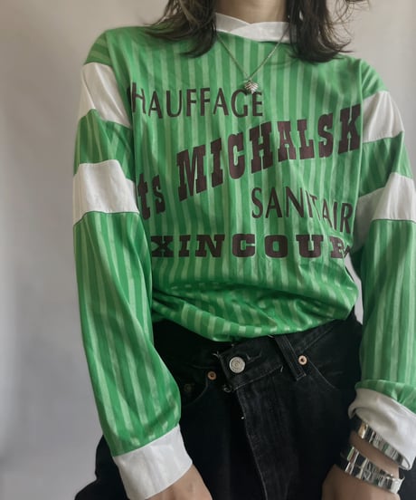 【USED】   Made in France L/S Soccer T-shirt/ 2300513-021