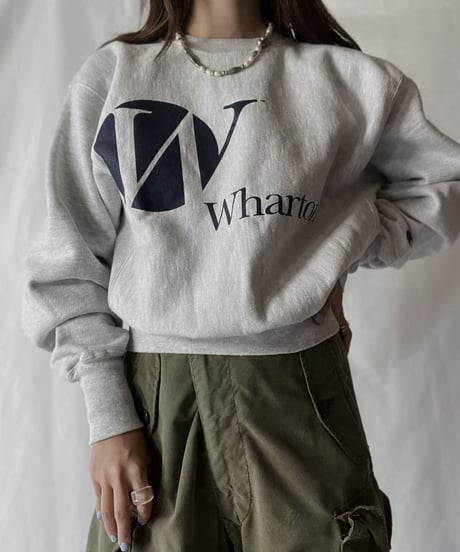 【USED】   Champion Reverse Weave Sweat Warton/211007-028