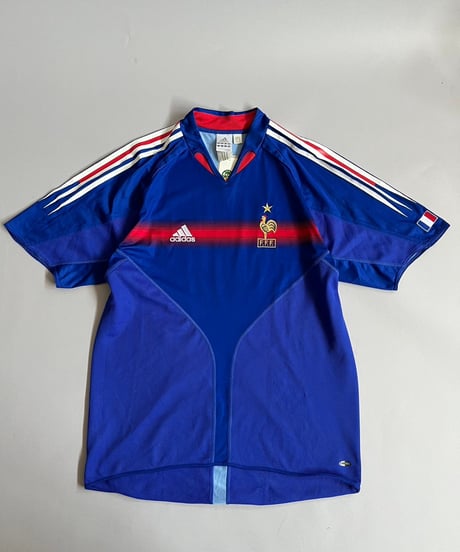 【USED】 adidas FRANCE Soccer Shirt /240831-025