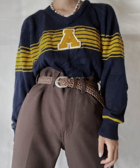 【USED】  Knit L/S Top A/211014-060
