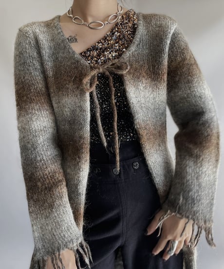 【USED】 Mohair Knit Gown / 2301112-025