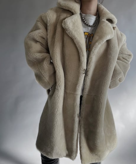 【USED】 Fur Coat Made in France / 240101-034