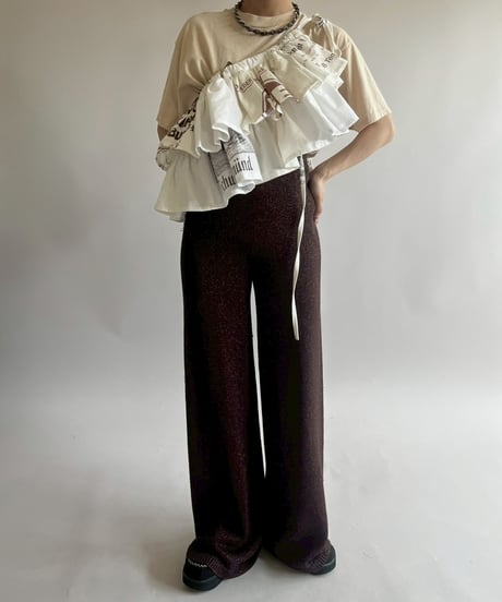 【RE;CIRCLE】 Re Eco Bag Maki Skirt /  250417-014