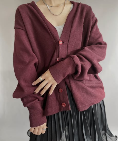 【USED】  Knit Cardigan / 221126-012