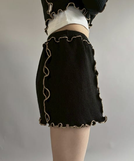 【RE;CIRCLE】 RE Mellow Mohair Knit Set up + Tie/ 251127-003