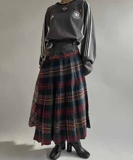 【RE;CIRCLE】 RE Kilt Long Skirt / 250102-008