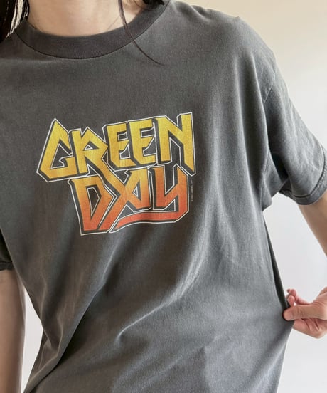 【USED】01's Hanes GREEN DAY T-Shirt /250621-043