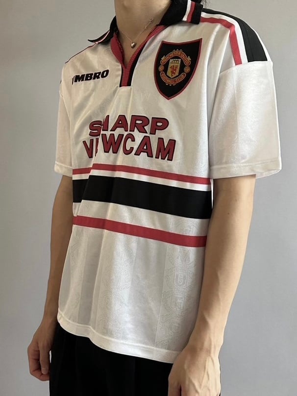 USED】 UMBRO MANCHESTER UNITED Soccer Shirt /24