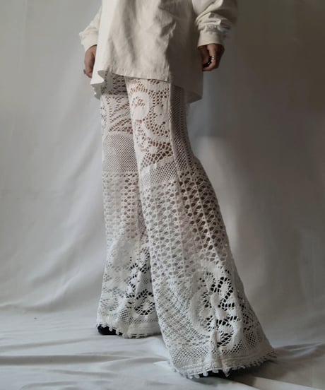 【RE;CIRCLE】 RE Lace Pants①/ 210801-040