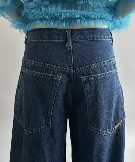 【USED】 Denim Baggy Pants /260704-024