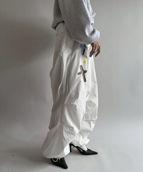 【USED】 END IS NEAR Military Over Pants  / 250329-006