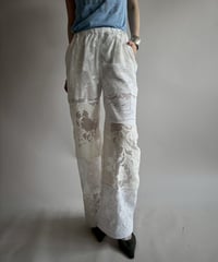 【RE;CIRCLE】 RE Crochet Lace Patch work Pants / 250731-006