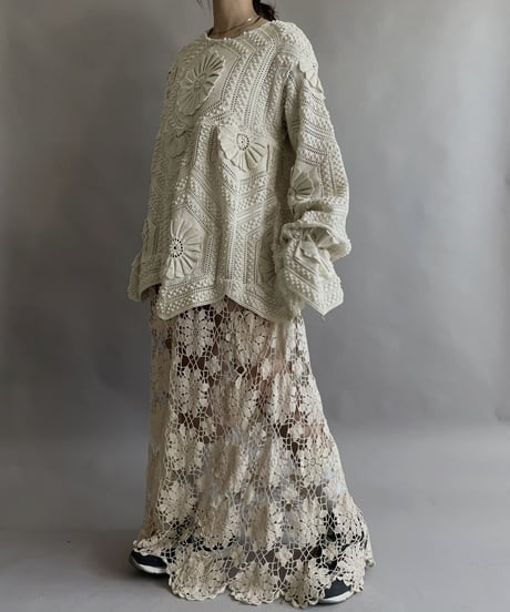 【RE;CIRCLE】 RE Crochet One-piece / 230330-003