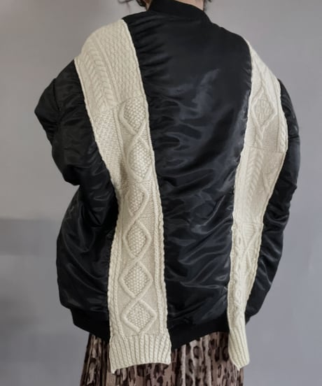 【RE;CIRCLE】 RE MA-1 Alan Docking Jacket / 221208-001