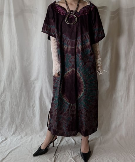 【USED】 African Batik One-piece③/210428-005