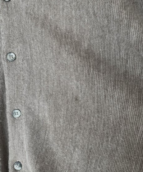 【USED】 IZOD Lacoste Acrylic Cardigan Beige / 230204-002