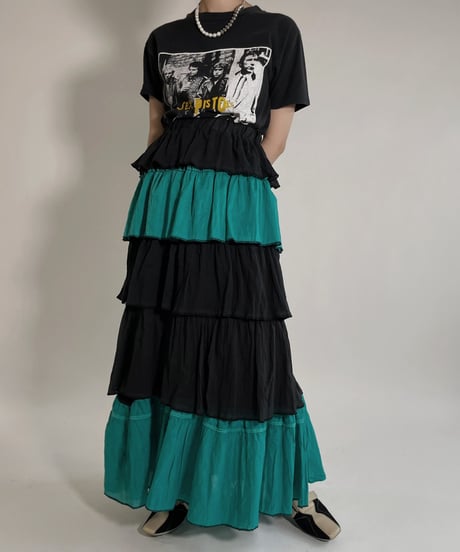 【RE;CIRCLE】 RE Indian Cotton Skirt / 220503-020