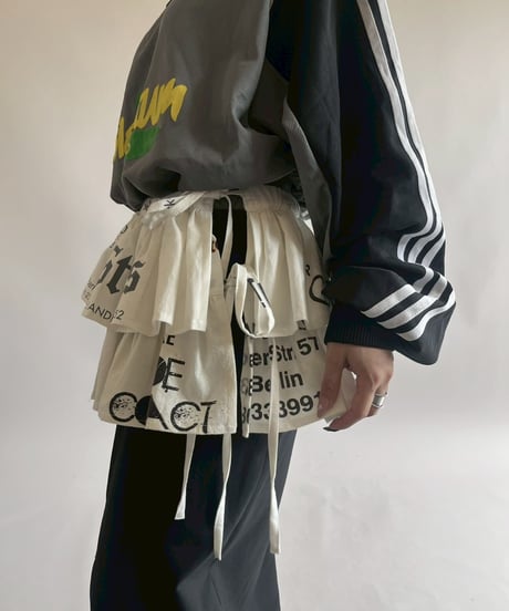 【RE;CIRCLE】 Re Eco Bag Maki Skirt /  250417-003