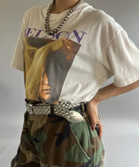【USED】 Made in USA Anvil 80's NELSON T-Shirt /240824-031