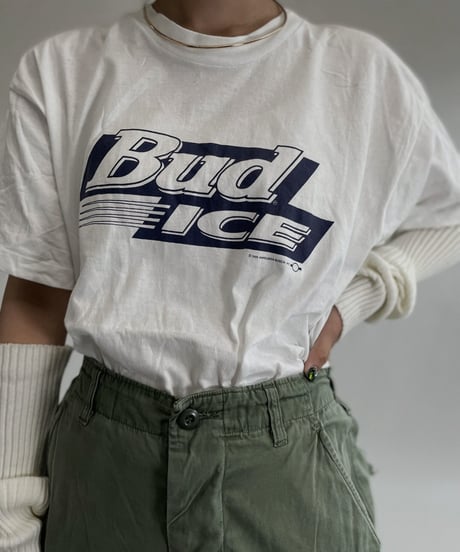 【USED】 '95 Bud Ice T-shirt / 220827-014