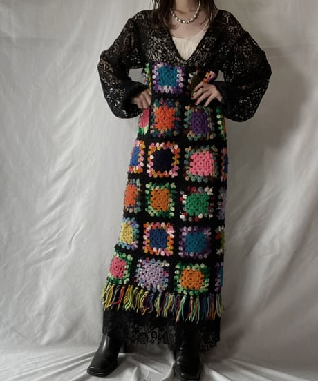 【RE;CIRCLE】 RE Ｇranny × Lace One-piece①/211110-001