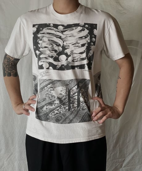 【USED】  S/S T-shirt M.C.Escher④/210617-039