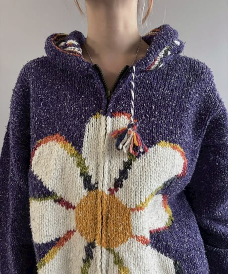 【USED】 Vintage Ecuador Knit/ 260104-014
