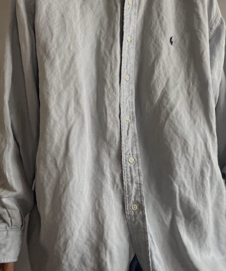 【USED】 Ralph Lauren L/S linen silk Shirt / 230605-011