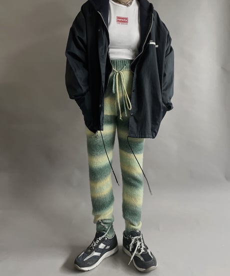 【USED】 Striped Knit Pants / 230211-016