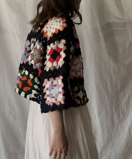 【RE;CIRCLE】 RE Granny Knit Top③/210421-009