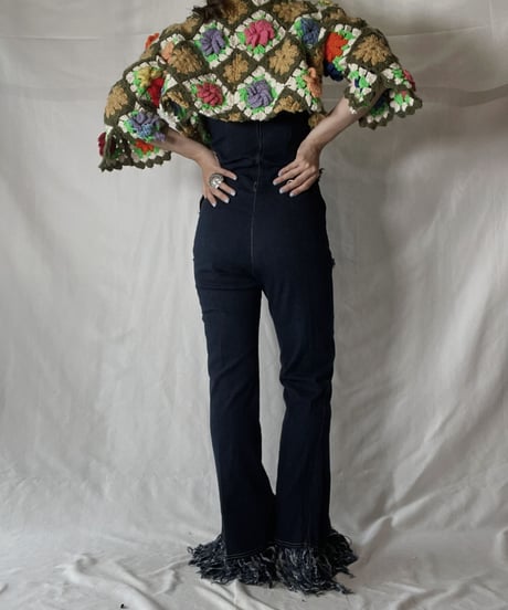 【RE;CIRCLE】 RE Granny Knit Top④/211014-004