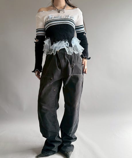 【RE;CIRCLE】 RE Mellow Knit Top /  251023-028