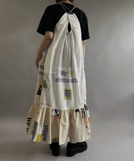 【RE;CIRCLE】RE Eco-Friendly Bag Code Camisole One-piece / 240516-028