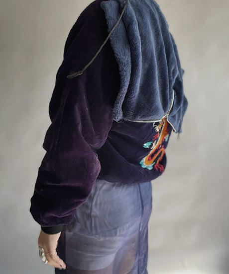 【USED】 Vintage Souvenir Jacket KOREA / 240101-044