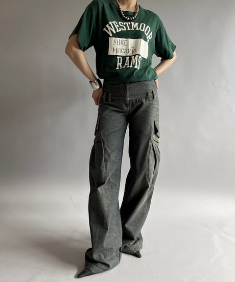 【USED】80~90's WESTMOOR RAMS T-Shirt /240824-081
