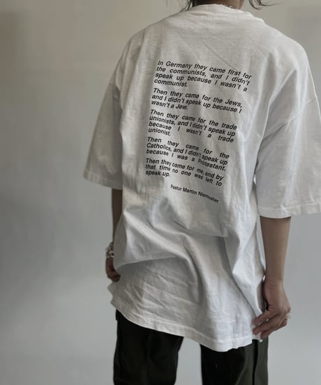 【USED】 T Shirt "Straight But Not Narrow" / 220806-015