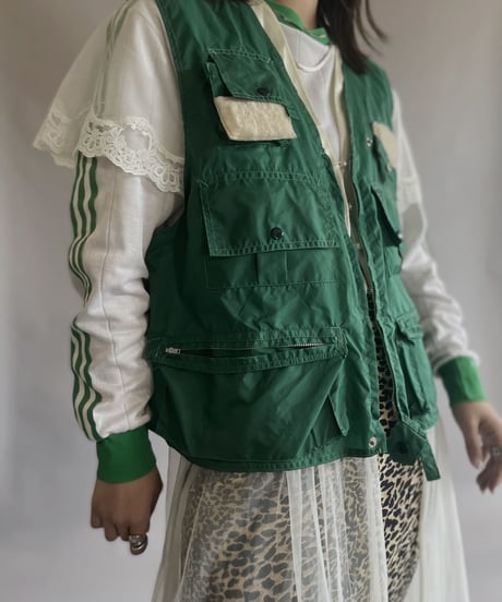 【USED】 Nylon Hunting Vest / 2300513-005