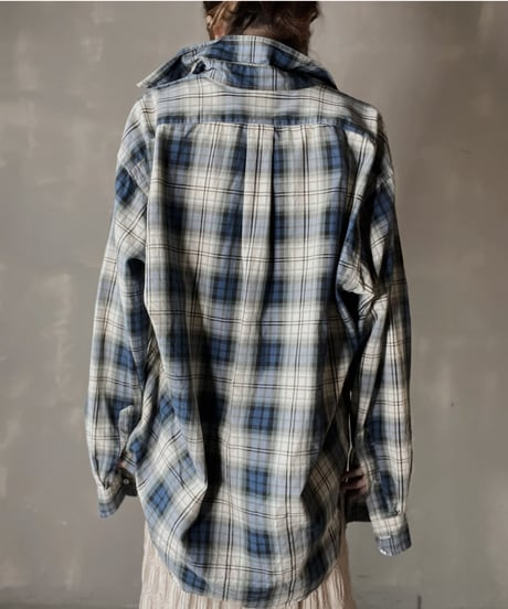 【USED】　Ralph Lauren Plaid L/S Shirt/ 220220-017