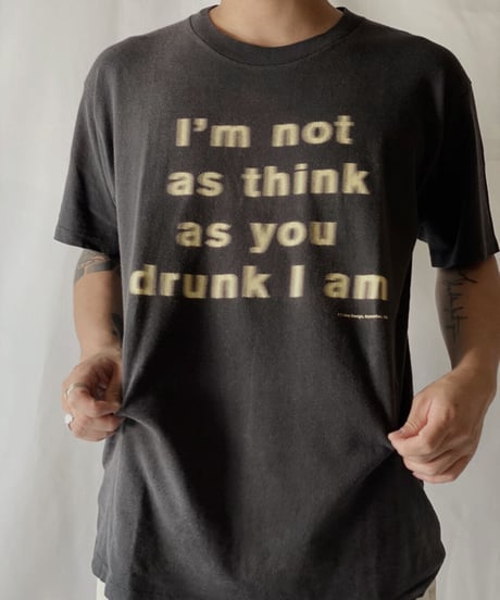【USED】 S/S T-shirt T-Line Design Beaverton/210801-020
